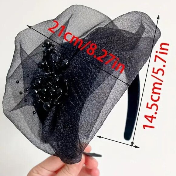 BLACK HAT HEADBAND - Picture 2 of 3